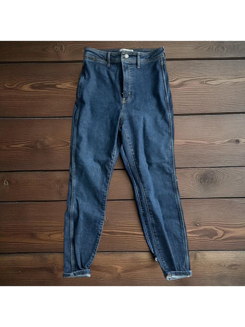 EVERLANE Women's High Rise Blue Ankle Jeans Size 30R